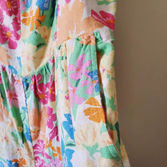 Old navy floral fitted romper XL - Picture 4 of 5